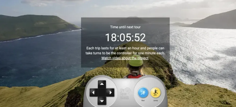 faroe islands remote experience video control